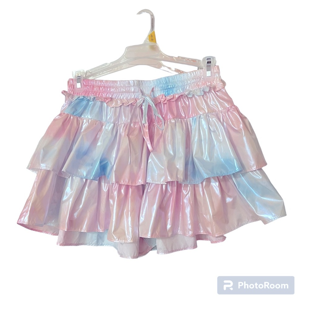 This is a skort (A skirt that has built-in shorts). It has only been worn once